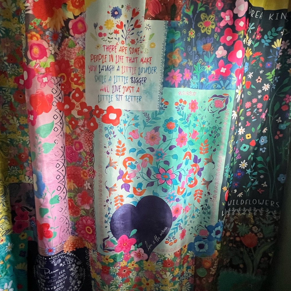 Colorful Boho Shower Curtain